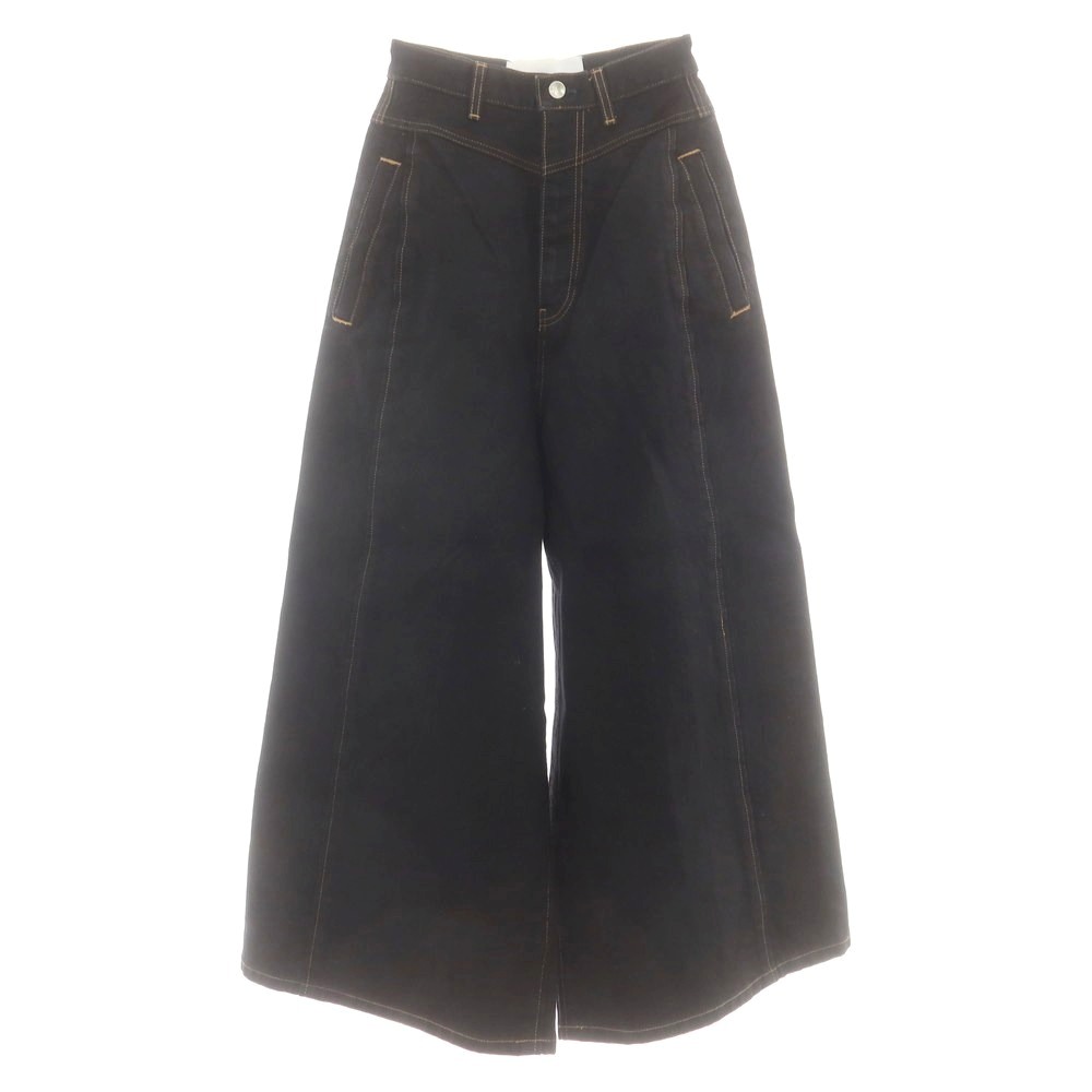 【SALE10%OFF/返品不可】【中古】リヴィントーン LIVINGTONE 綿織物 デニム ジーンズズボン下 黒いこと【大きさ34】【S/S/A/W】【物質の状態価値づけるB】【レディース】[APD]