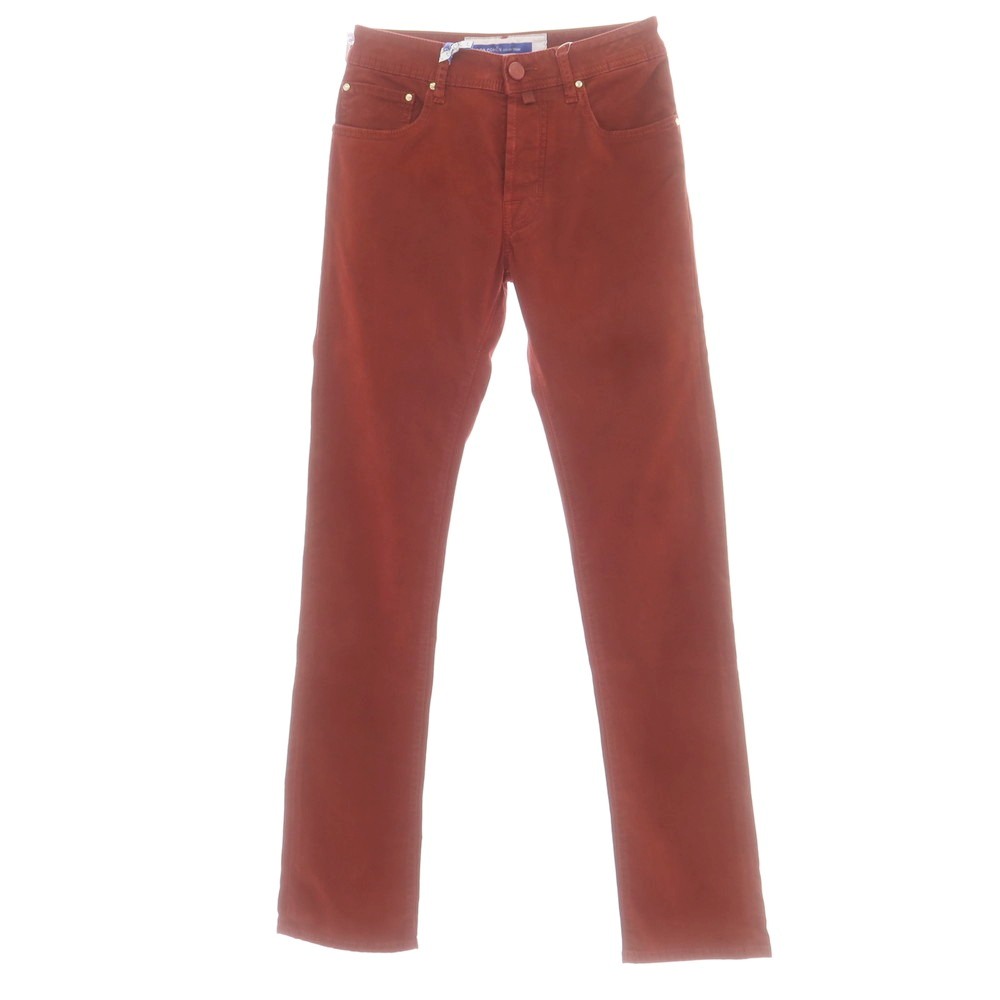 【SALE30%OFF/返品不可】【新品】ヤコブコーエン JACOB COHEN BARD 伸ばすこと綿織物 5隠しズボン下 ダークオレンジレッド【大きさ28】【S/S】【物質の状態位置づけるN】【メンズ】[BPD]