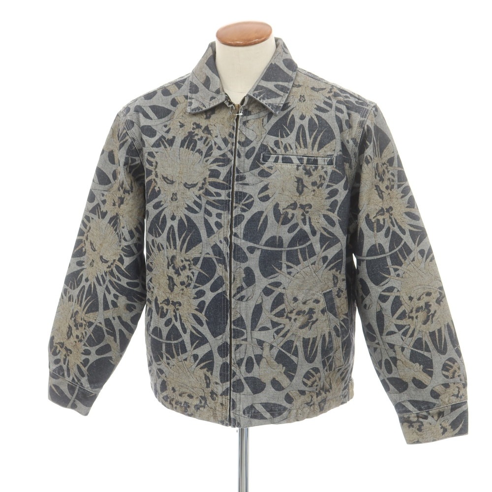 【中古】シュプリーム Supreme × Y’s by Yohji Yamamoto 2025年秋冬 Denim Work Jacket 中綿入り ワークジャケット ネイビー系【サイズM】【S/S/A/W】【状態ランクA】【メンズ】