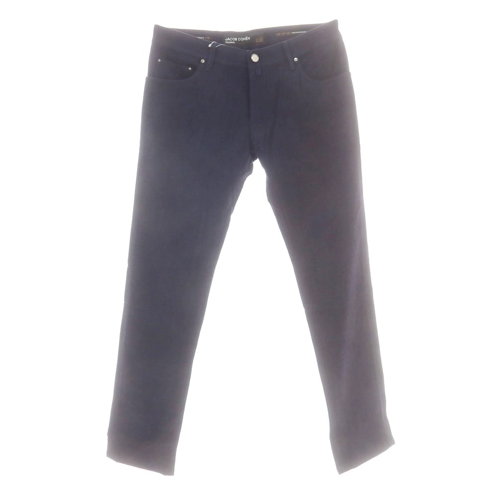 【新品】ヤコブコーエン JACOB COHEN NICK SLIM ストレッチ コーデュロイパンツ ネイビー【サイズ34】【A/W】【状態ランクN】【メンズ】[CPD]
