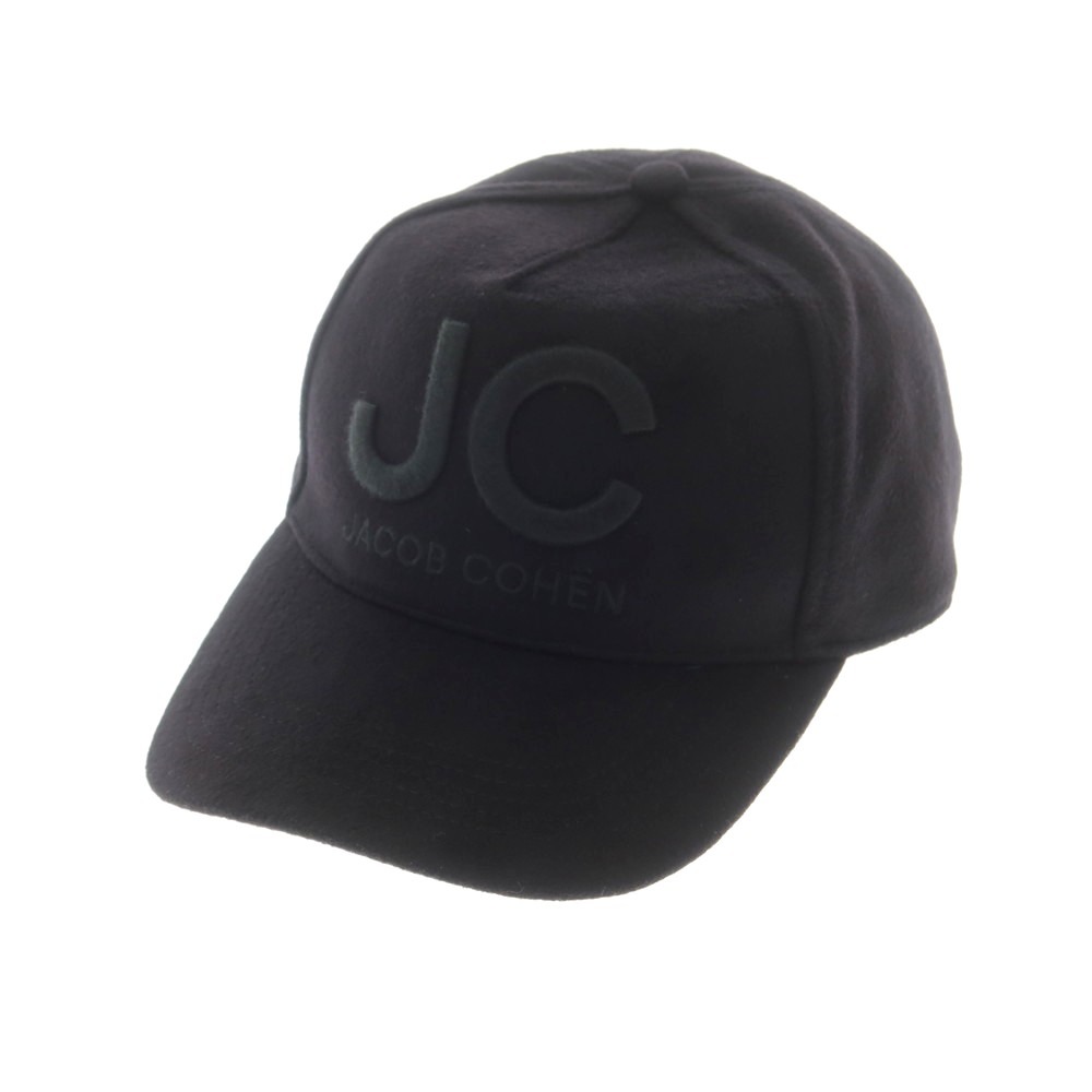 【SALE10%OFF/返品不可】【新品】ヤコブコーエン JACOB COHEN ウールナイロンカシミヤ キャップ 帽子 ブラック【サイズM】【A/W】【状態ランクN】【メンズ】[CPD]｜リタリオリブロ