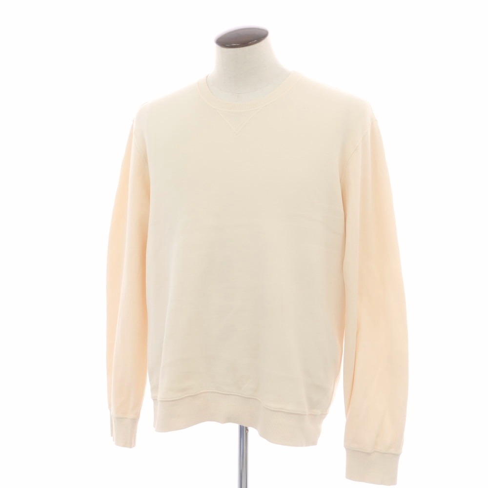 【中古】ブルネロクチネリ Brunello Cucinelli 労働者の一団素っ首 流汗 ベージュ【大きさL】【S/S/A/W】【物質の状態序列付けるB】【メンズ】[APD]