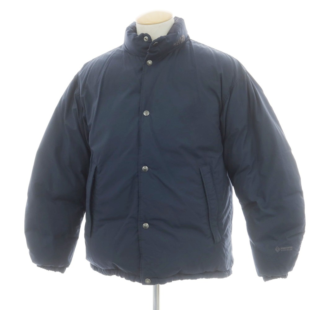 【SALE10%OFF/返品不可】【中古】ザノースフェイス THE NORTH FACE ナイロン ダウンジャケット ネイビー【サイズS】【A/W】【状態ランクB】【メンズ】[BPD]｜リタリオリブロ