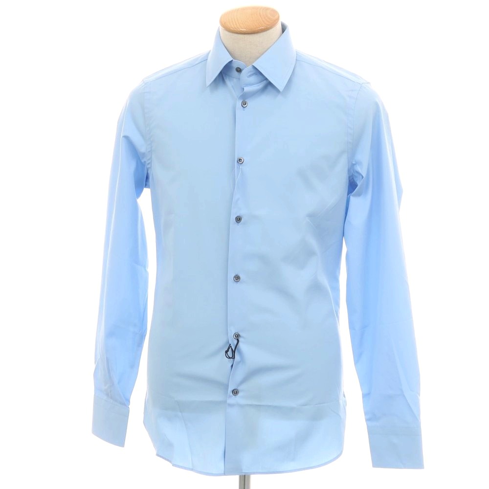 【SALE10%OFF/返品不可】【中古】グッチ GUCCI 綿織物 レギュラー色つや 御召しものプルオーバー 天の原青碧【大きさ37】【S/S/A/W】【物質の状態位置づけるA】【メンズ】[APD]