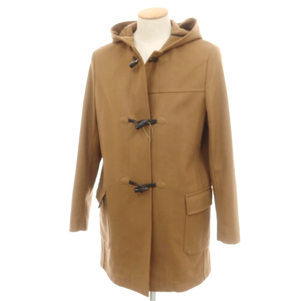 【SALE10%OFF/返品不可】【中古】紅茶上衣 T-JACKET ウールナイロンカシミヤ ダッフルコート キャメルブラウン【大きさS】【A/W】【物質の状態位置づけるB】【メンズ】[APD]