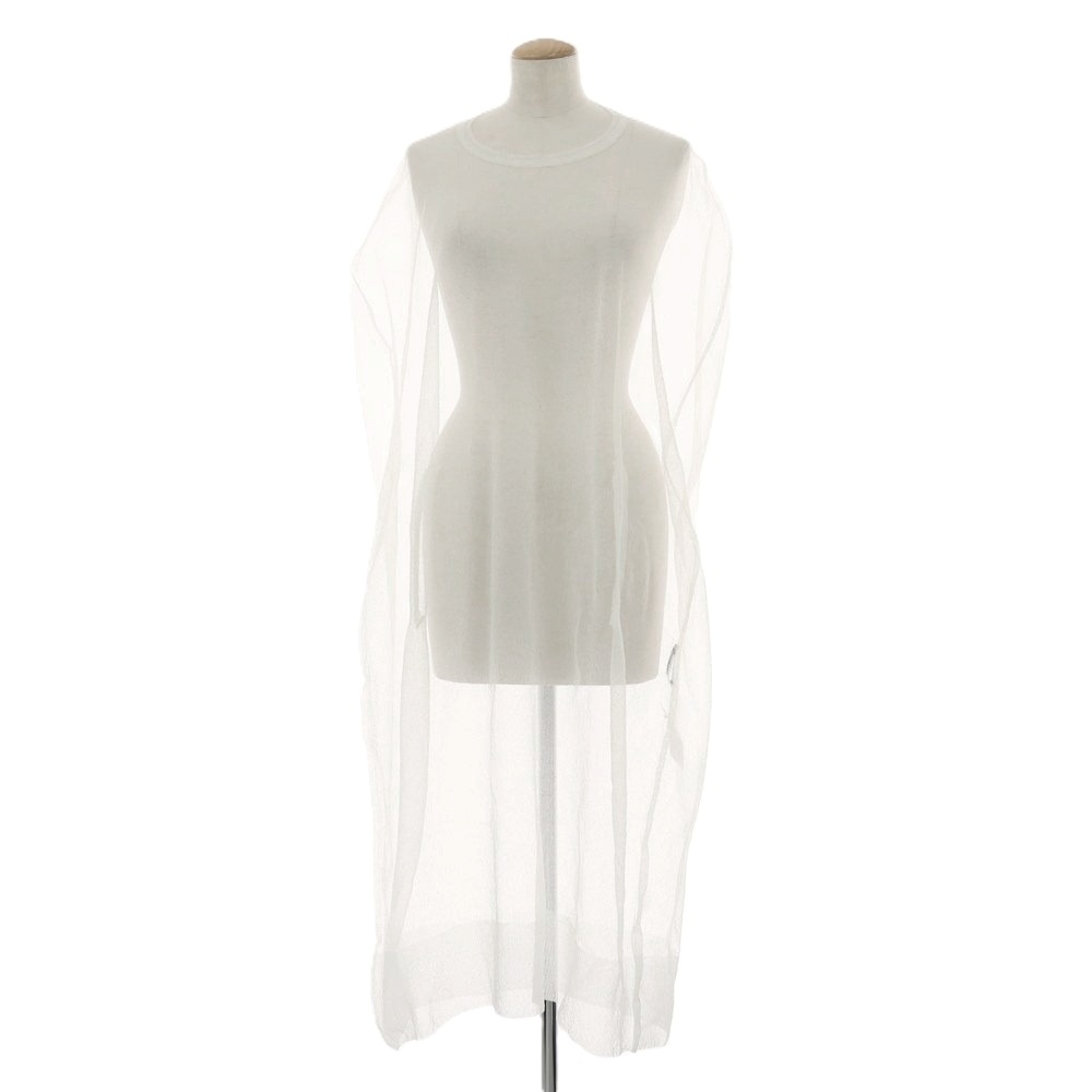 【中古】イッセイミヤケ ISSEY MIYAKE 2025年秋冬 ナイロン系 上着 白いこと【大いさ書きあらわすなし（L位）】【S/S】【物質の状態序列付けるA】【レディース】[BPD]