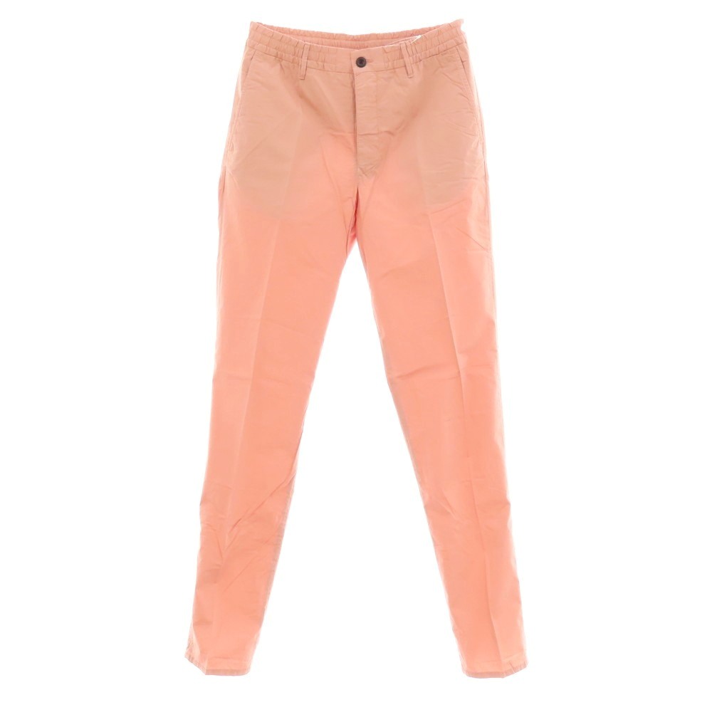 【新品】インコテックス スラックス INCOTEX SLACKS ストレッチ コットン イージースラックスパンツ ピンク【サイズ33】【S/S】【状態ランクN】【メンズ】[APD]