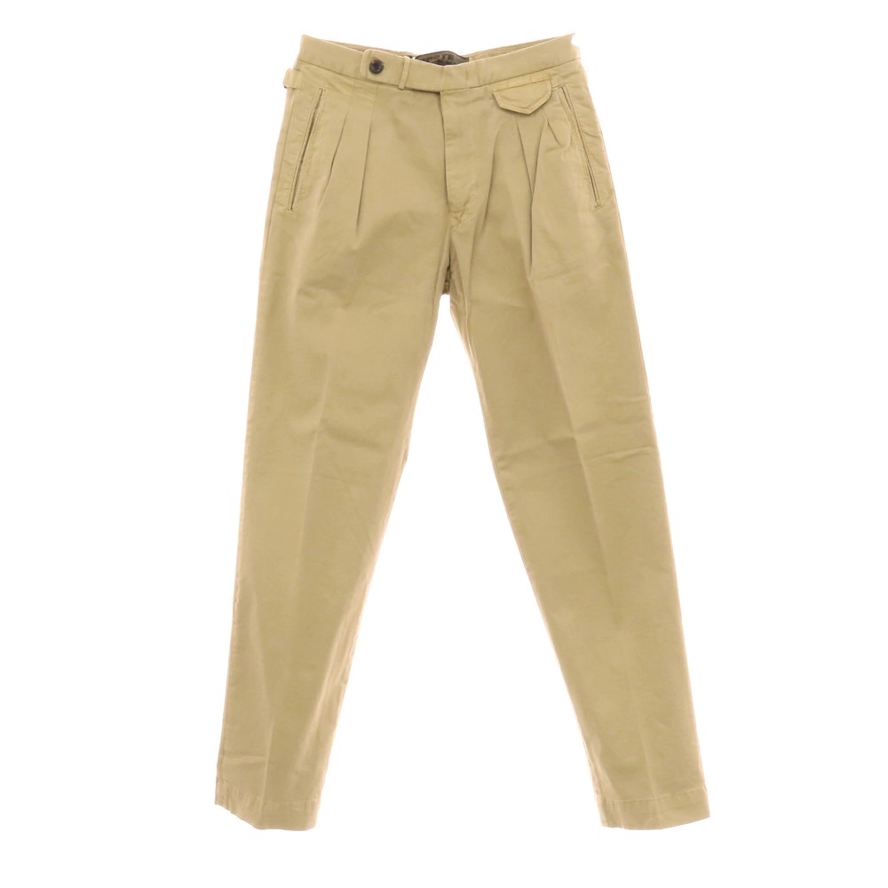 【新品】インコテックス スラックス INCOTEX SLACKS 伸ばすこと 綿織物 カジュアルスラックスパンツ ベージュ【大きさ30】【S/S】【物質の状態価値づけるN】【メンズ】[BPD]
