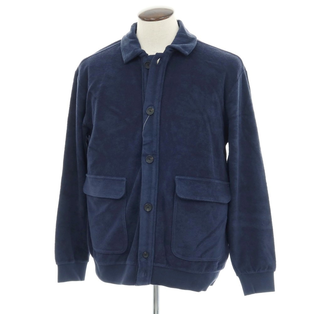【SALE10%OFF/返品不可】【新品】ザノーネ ZANONE 綿織物 パイル 上衣 米国海軍【大きさL】【S/S】【物質の状態位置づけるN】【メンズ】[BPD]