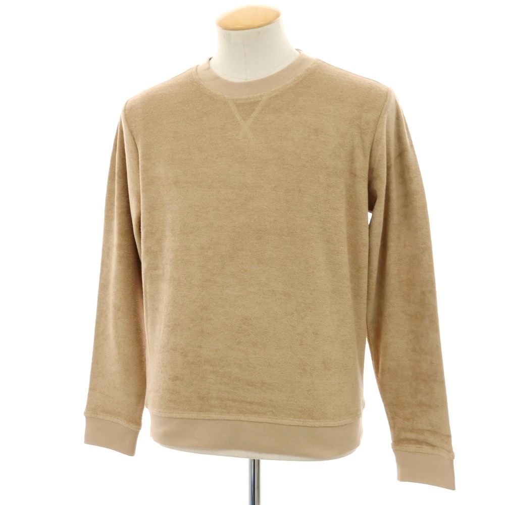 【新品】ザノーネ ZANONE 綿織物 パイル 労働者の一団素っ首 流汗 ベージュ【大きさS】【S/S】【物質の状態序列付けるN】【メンズ】[BPD]
