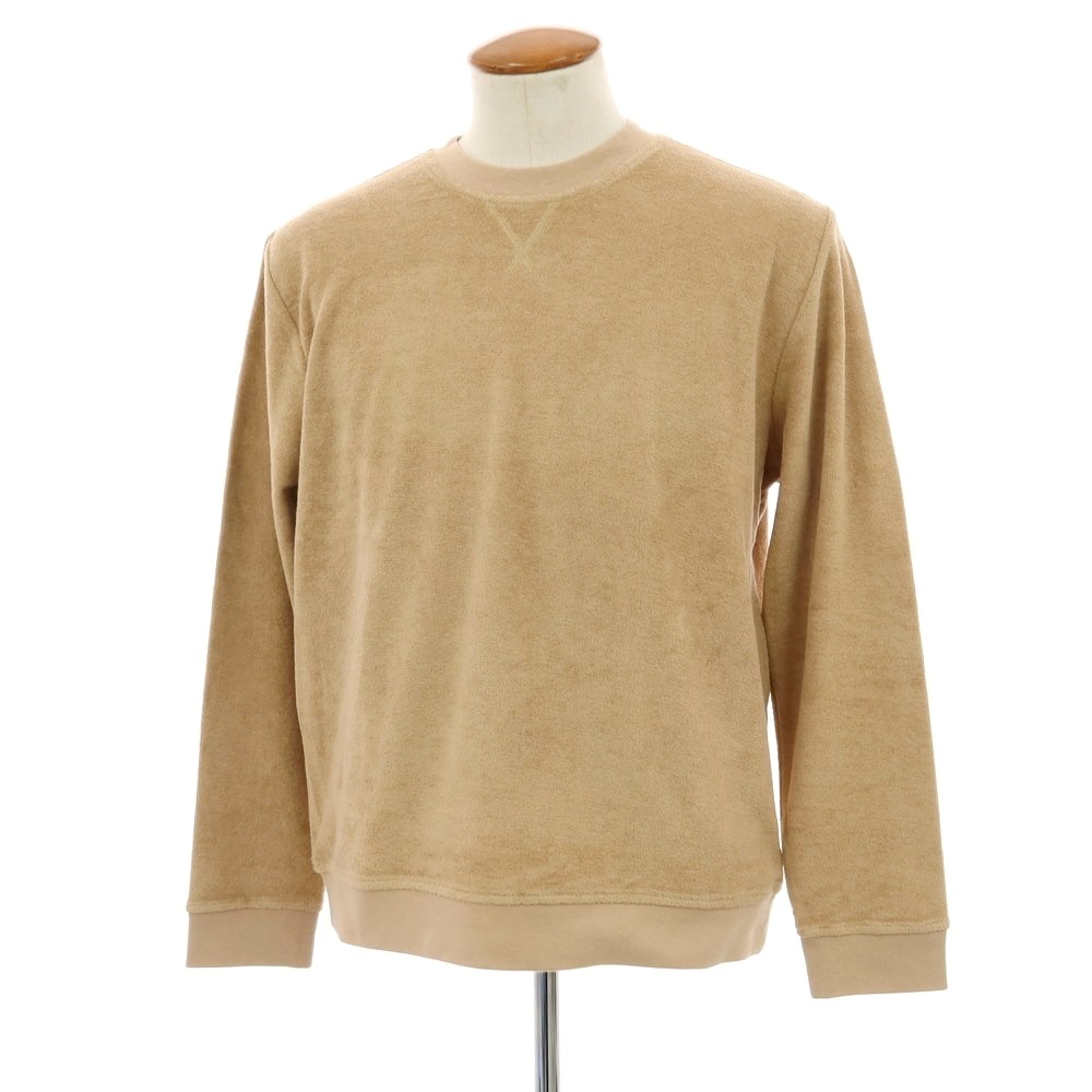 【SALE10%OFF/返品不可】【新品】ザノーネ ZANONE 綿織物 パイル 労働者の一団のど首 汗水 ベージュ【大きさM】【S/S】【物質の状態価値づけるN】【メンズ】[BPD]