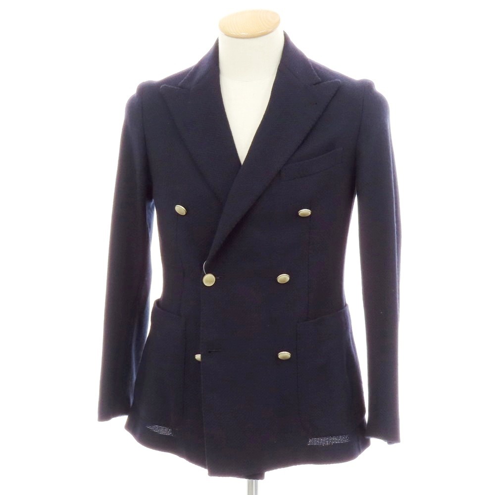 【SALE10%OFF/返品不可】【中古】タリアトーレ TAGLIATORE 羊毛カシミール ダブル6B テーラードジャケット 米国海軍【大いさ44】【A/W】【物質の状態序列付けるC】【メンズ】[APD]