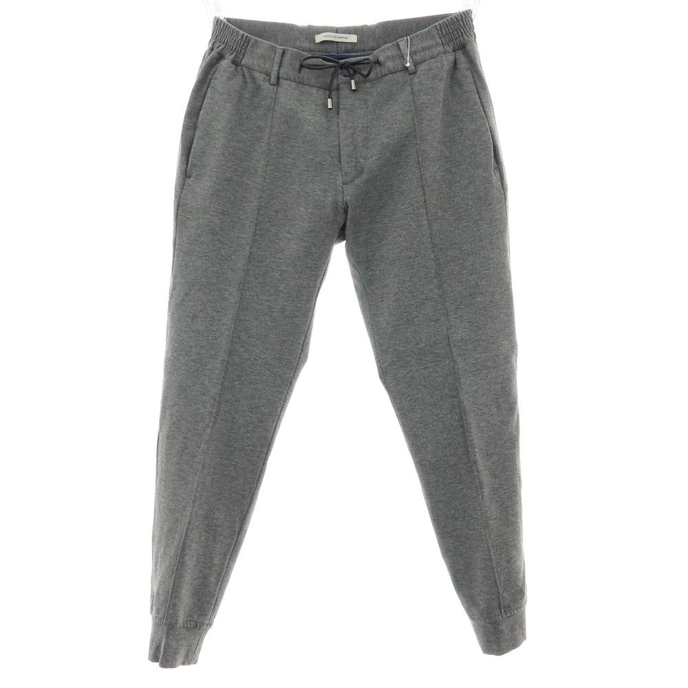 【中古】ジャブス アルキヴィオ giab's ARCHIVIO MASARIB ストレッチレーヨンナイロン イージーリブパンツ グレー【サイズ46】【S/S/A/W】【状態ランクC】【メンズ】