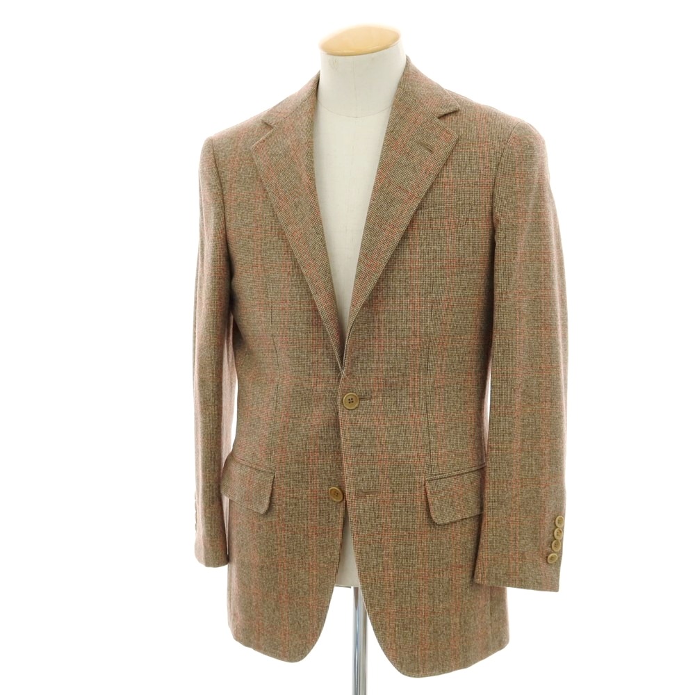 【SALE10%OFF/返品不可】【中古】サルトリア カスタンジア Sartoria Castangia 羊毛 照合のしるし テーラードジャケット 赤銅色【大きさ42】【A/W】【物質の状態位置づけるB】【メンズ】[APD]