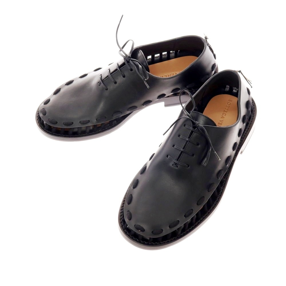 【中古】【未使用】ボッテガヴェネタ BOTTEGAVENETA カジュアルシューズ ブラック【サイズ39】【S/S/A/W】【状態ランクS】【メンズ】