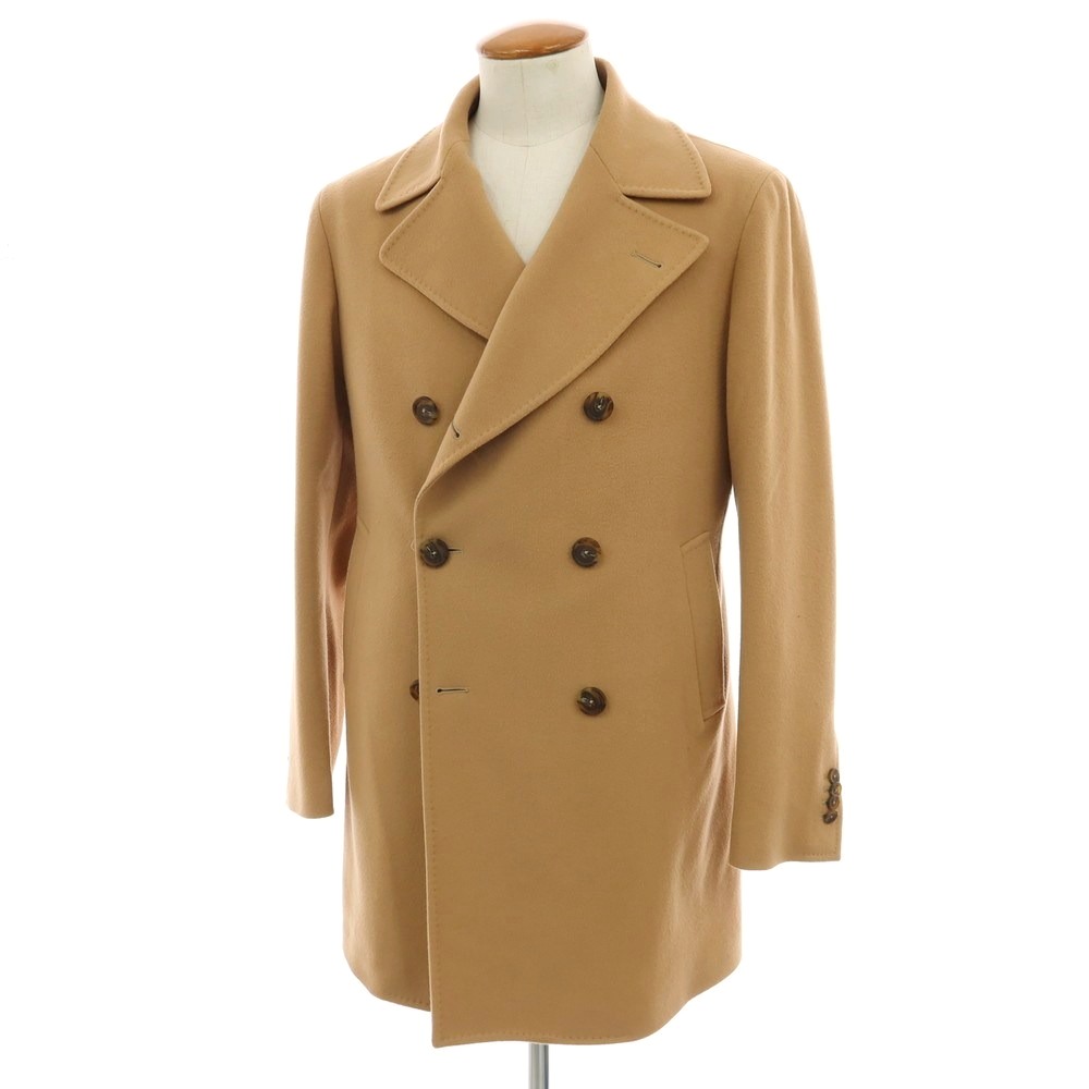 【中古】タリアトーレ TAGLIATORE ウール ダブルブレストコート キャメル系【サイズ48】【A/W】【状態ランクB】【メンズ】[APD] 26,098円
