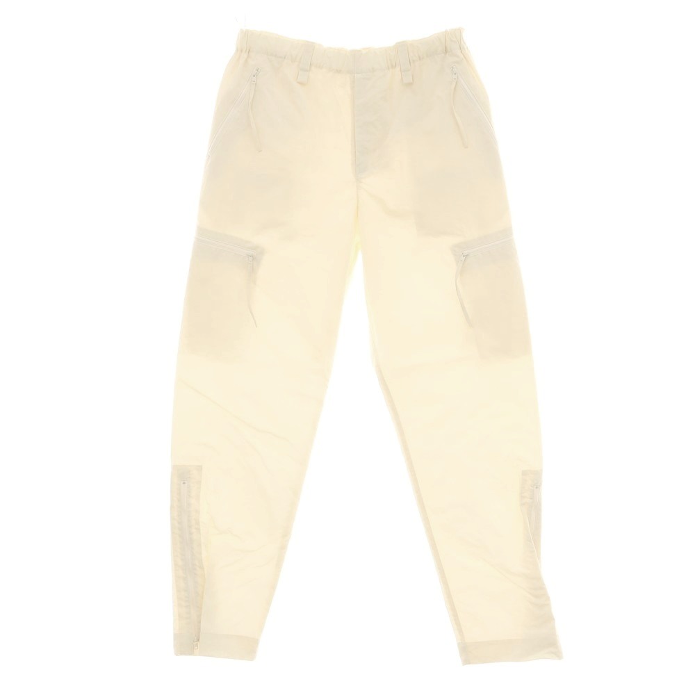【SALE10%OFF/返品不可】【中古】オム プリッセ イッセイミヤケ HOMME PLISSE ISSEY MIYAKE 2025年秋冬 ナイロン系 ストレートレッグ イージーパンツ 象牙色【大きさ書きあらわすなし（L位）】【S/S】【物質の状態位置づけるA】【メンズ】[BPD]