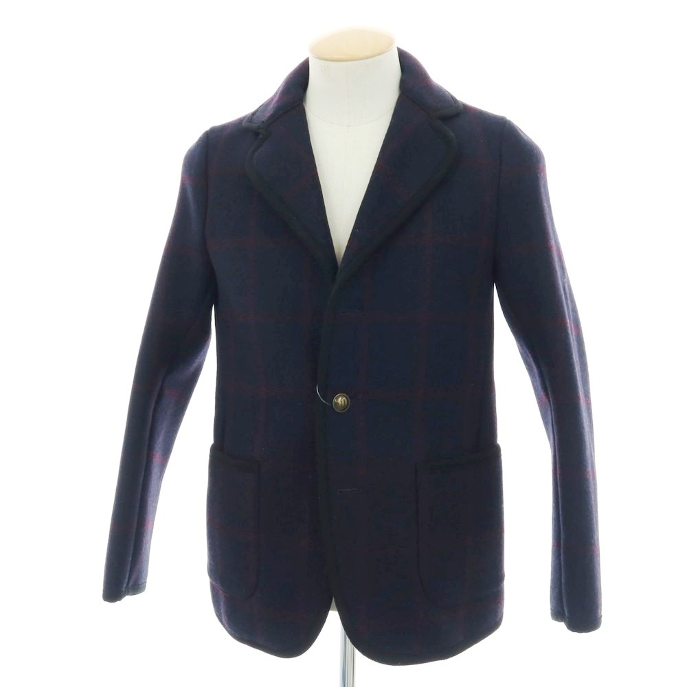 【SALE10%OFF/返品不可】【中古】マッキントッシュ Mackintosh 羊毛 読み合わせる 3B 心地好い上衣 米国海軍x赤いこと【大いさ36】【A/W】【物質の状態序列付けるB】【メンズ】[APD]