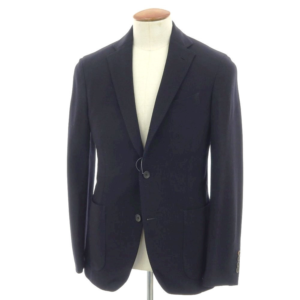 【SALE10%OFF/返品不可】【中古】ラルディーニ LARDINI 羊毛 3B テーラードジャケット 米国海軍【大きさ46】【S/S】【物質の状態位置づけるC】【メンズ】[BPD]