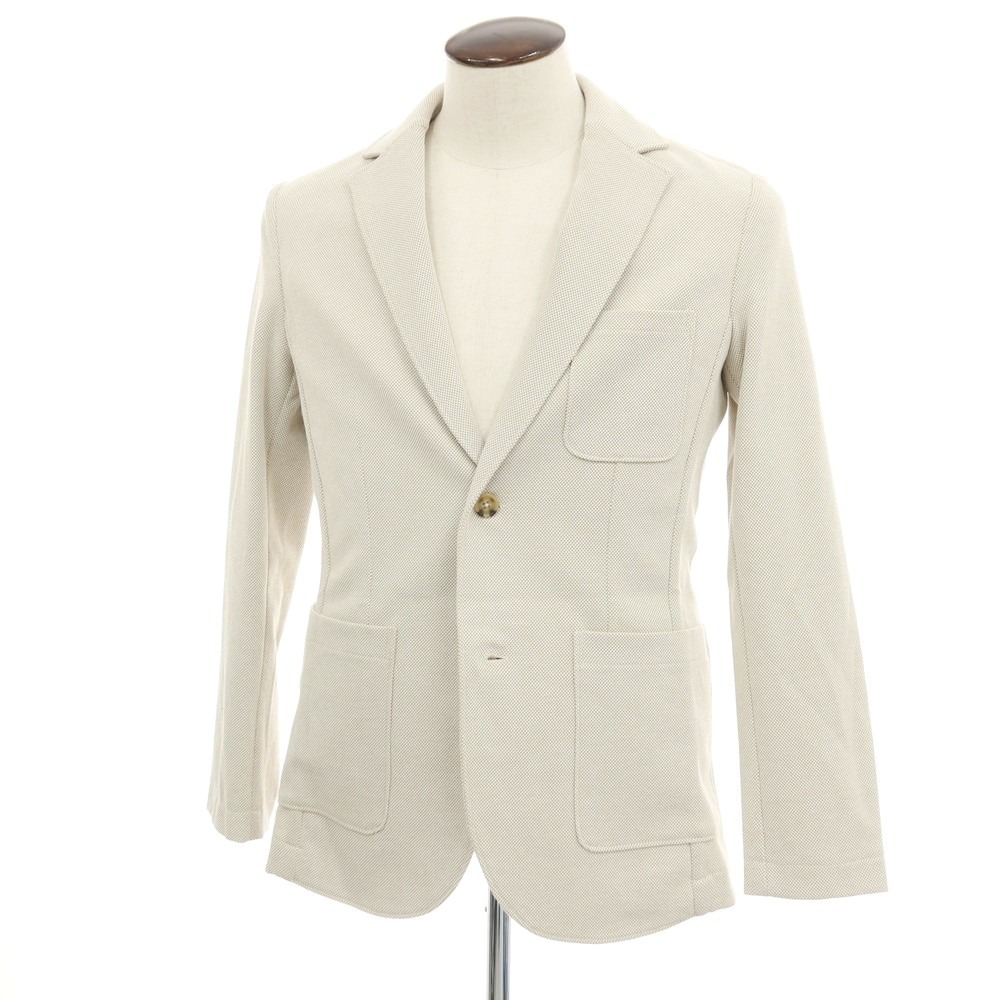 【SALE10%OFF/返品不可】【新品】ガウディ GAUDI 26SS ポリエステルコットンジャージー 心地よい上衣 ベージュ【大きさ50】【S/S】【物質の状態位置づけるN】【メンズ】[APD]