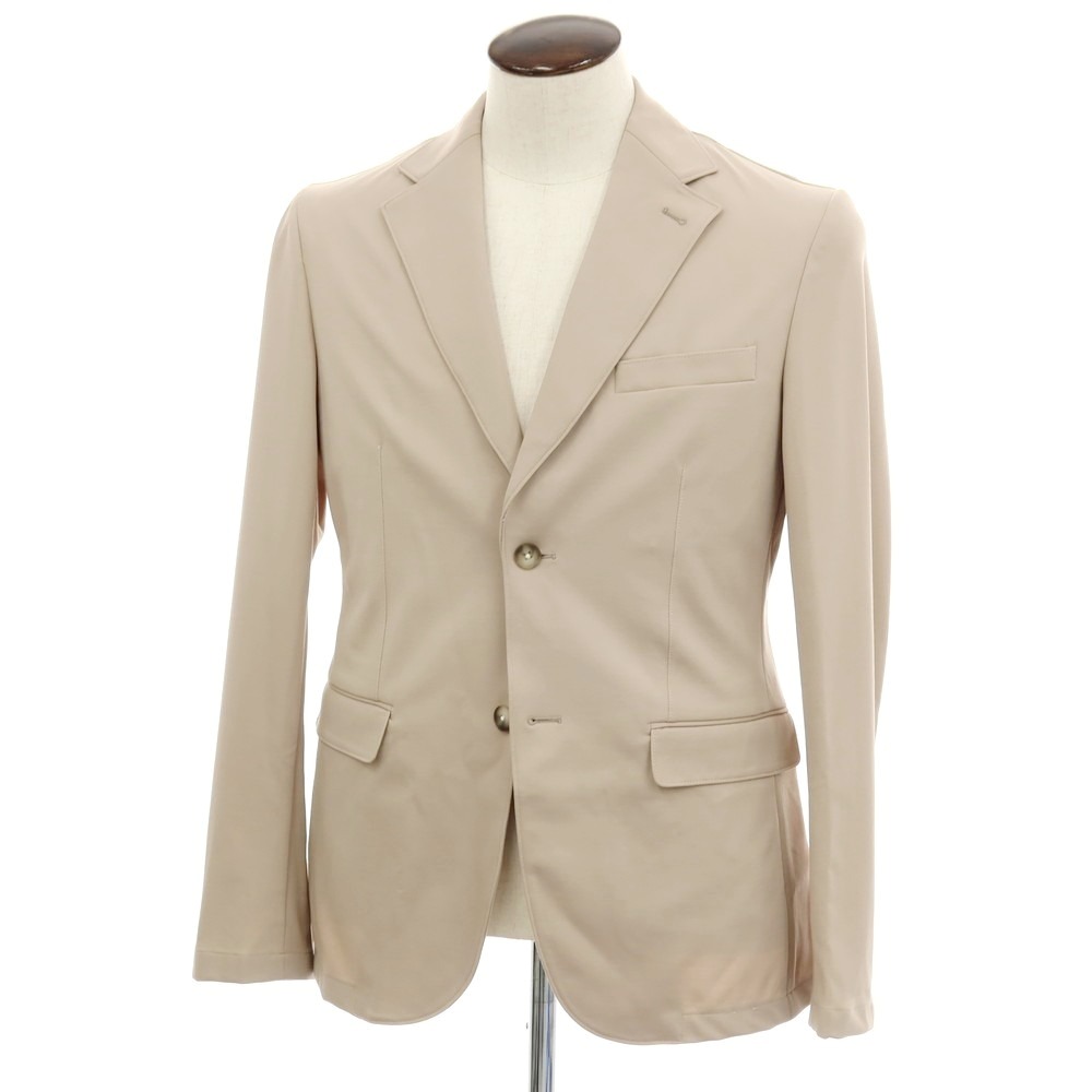 【SALE10%OFF/返品不可】【新品】ガウディ GAUDI 26SS ナイロンレーヨンジャージー 心地よい上衣 ベージュ【大きさ50】【S/S】【物質の状態位置づけるN】【メンズ】[APD]