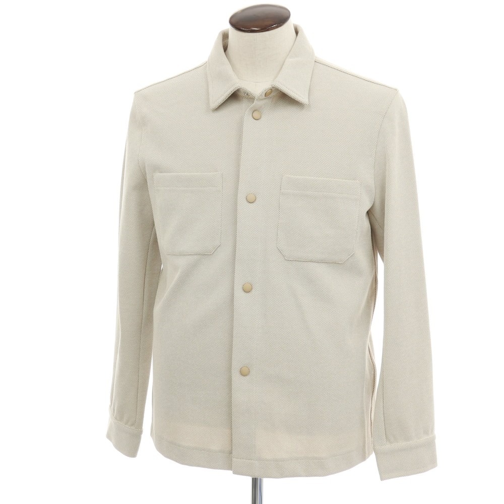 【SALE10%OFF/返品不可】【新品】ガウディ GAUDI 26SS ポリエステルコットンジャージー プルオーバー上衣 ベージュ【大きさ50】【S/S】【物質の状態価値づけるN】【メンズ】[APD]