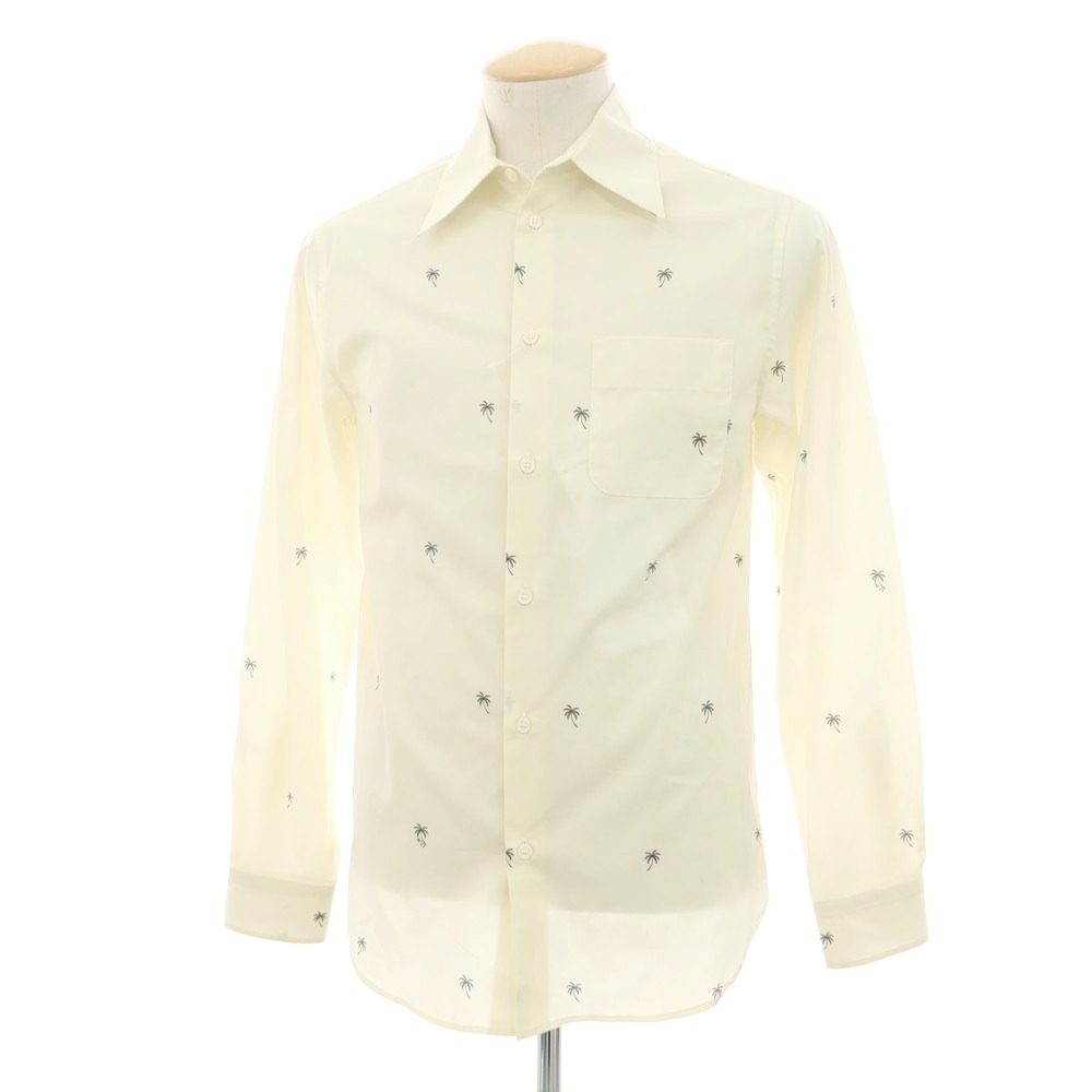 【中古】ヌメロ ヴェントゥーノ N°21 コットン カジュアルシャツ クリーム【サイズXXS】【S/S/A/W】【状態ランクD】【メンズ】