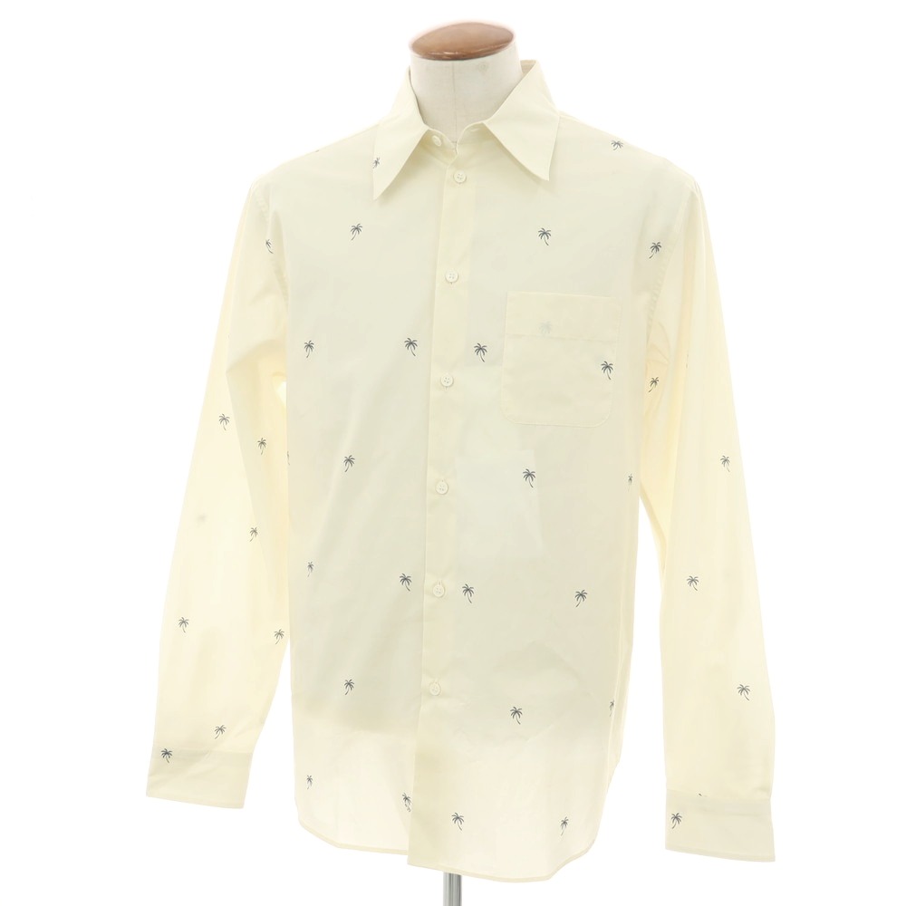 【新品アウトレット】ヌメロ ヴェントゥーノ N°21 コットン カジュアルシャツ クリーム【サイズM】【S/S/A/W】【状態ランクN-】【メンズ】 11,803円
