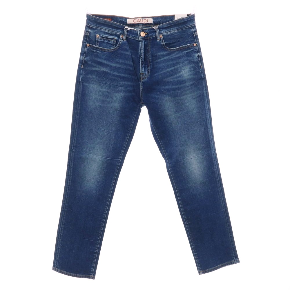【SALE10%OFF/返品不可】【新品】ガウディ GAUDI JEANS JUSTIN 伸ばすこと 綿織物 ジーンズズボン下 デニム 米国海軍【大いさ34】【S/S/A/W】【物質の状態序列付けるN】【メンズ】[APD]
