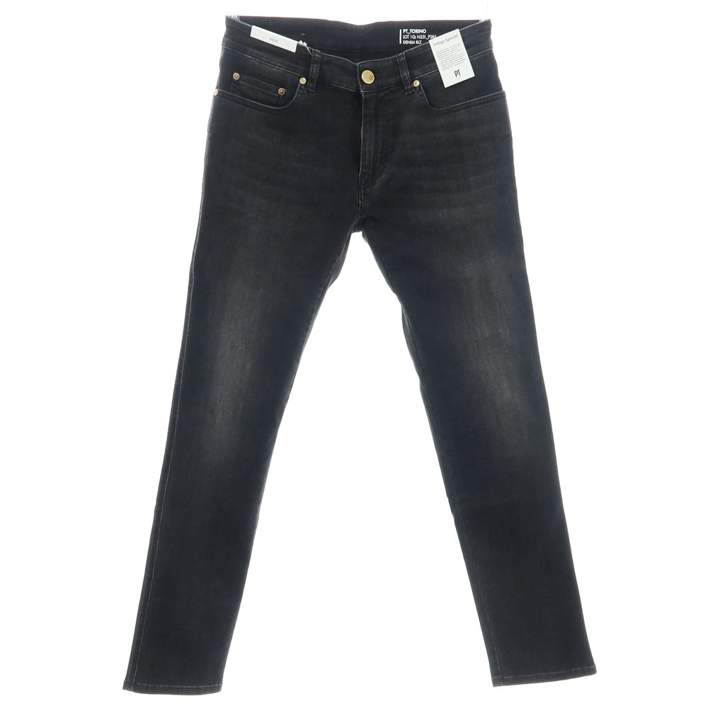 【新品】ピーティートリノ ジーンズ PT TORINO DENIM ROCK 伸ばすこと コットンレーヨンポリエステル ジーンズズボン下 デニム 黒いこと【大きさ31】【S/S/A/W】【物質の状態位置づけるN】【メンズ】[APD]