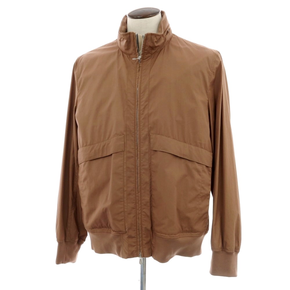 【新品】ブルネロクチネリ Brunello Cucinelli ナイロン スイングトップ ブラウン【サイズ52】【S/S】【状態ランクN】【メンズ】[APD]