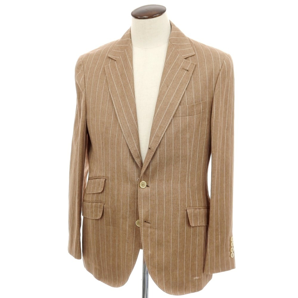 楽天市場】【中古】 Brunello Cucinelli ブルネロクチネリ ﾘﾈﾝ ｼﾞｬｹｯﾄ