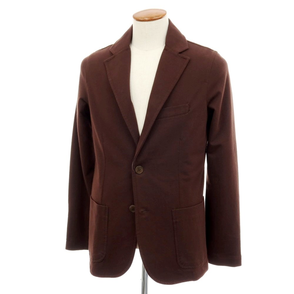 【新品】マジェスティック フィラチュール オム MAJESTIC FILATURES HOMME ハイゲージコットンジャージー 心地好い上衣 うす暗い赤銅色【大きさＭ】【S/S/A/W】【物質の状態序列付けるN】【メンズ】[APD]