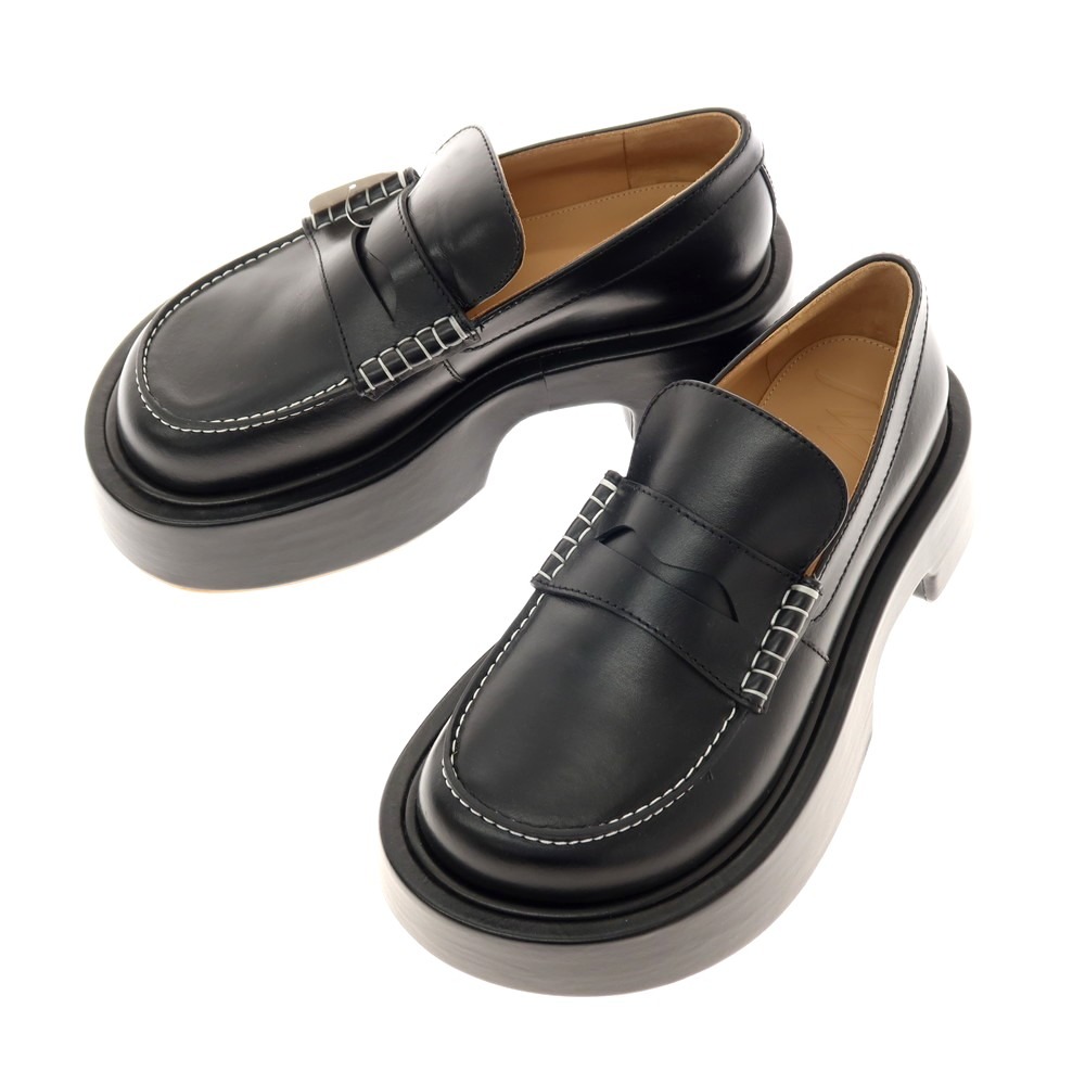 【SALE10%OFF/返品不可】【新品】ジェイダブリューアンダーソン J.W.Anderson. コインローファー 黒いこと【大きさ40】【S/S/A/W】【物質の状態位置づけるN】【メンズ】[APD]