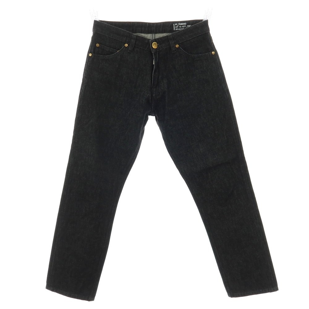 【中古】ピーティートリノ デニム PT TORINO DENIM ×TOMORROWLAND デニムパンツ ブラック【サイズ29】【S/S/A/W】【状態ランクB】【メンズ】