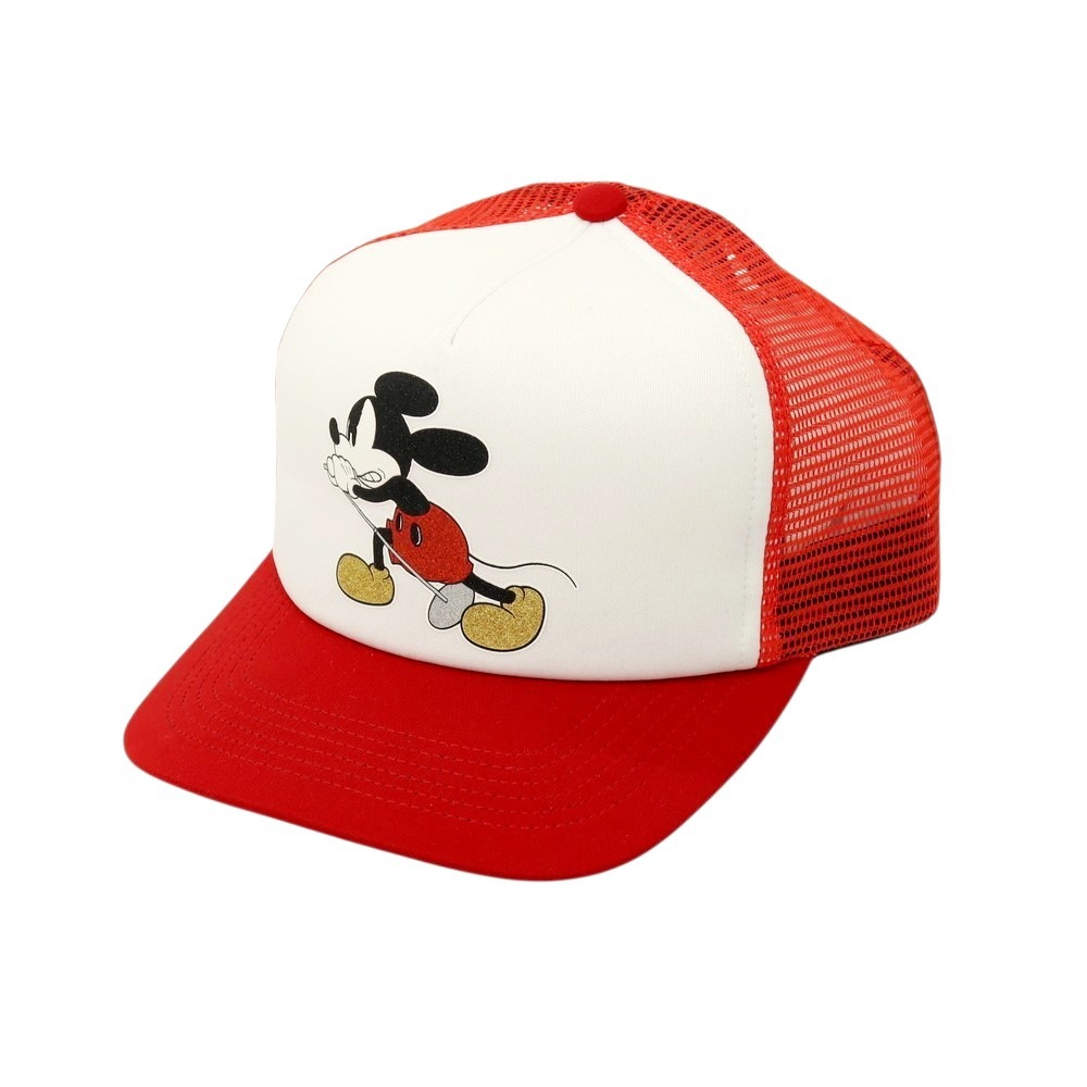 【中古】シュプリーム Supreme × Number (N)ine、Mickey Mouse 2025年秋冬 Mesh Back 5 Panel キャップ レッド【サイズONE SIZE(58cm)】【S/S/A/W】【状態ランクA】【メンズ】
