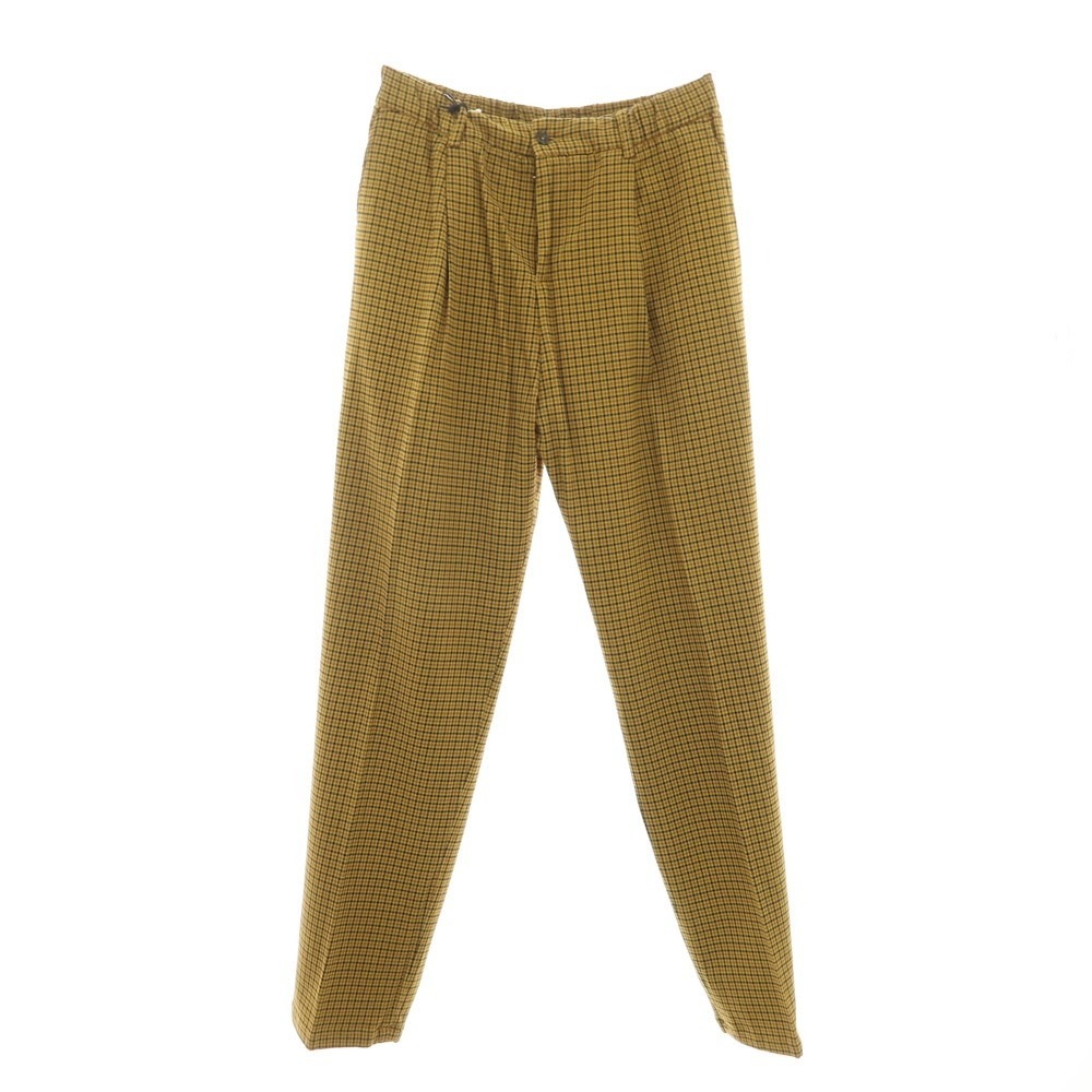 【SALE10%OFF/返品不可】【新品】パオローニ PAOLONI テンセルコットン ティーシャツ 読み合わせる イージースラックスパンツ 黄色系x黒いこと【大いさ50】【S/S/A/W】【物質の状態序列付けるN】【メンズ】[APD]