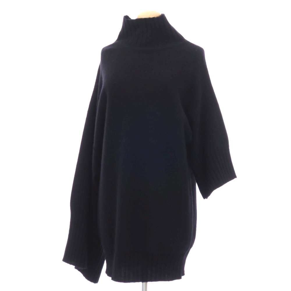 【SALE10%OFF/返品不可】【中古】イッセイミヤケ ISSEY MIYAKE 2025年秋冬 羊毛系 ティーシャツ編み物 黒いこと【大いさ書きあらわすなし（L位）】【A/W】【物質の状態序列付けるA】【レディース】