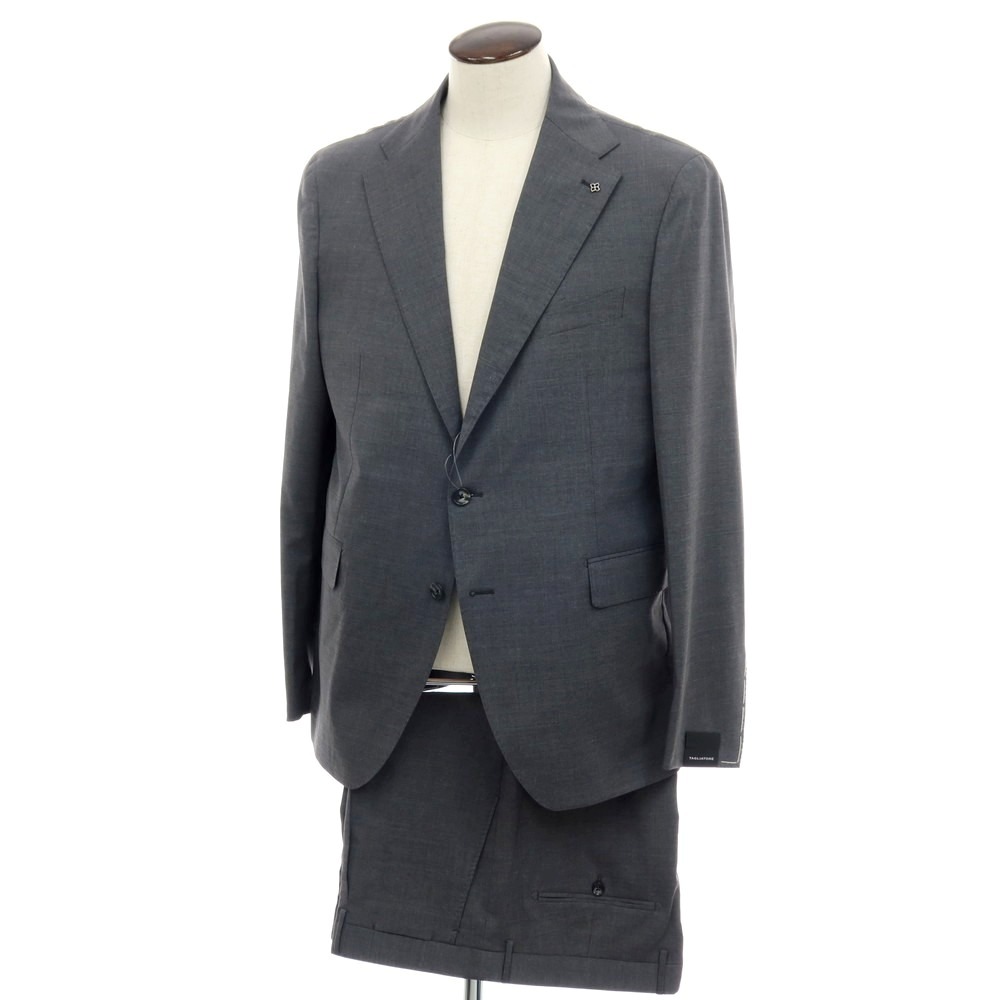 【SALE10%OFF/返品不可】【新品】タリアトーレ TAGLIATORE 伸ばすこと羊毛 2つ名取り草背広 薄墨色【大きさ56】【S/S】【物質の状態位置づけるN】【メンズ】 APD