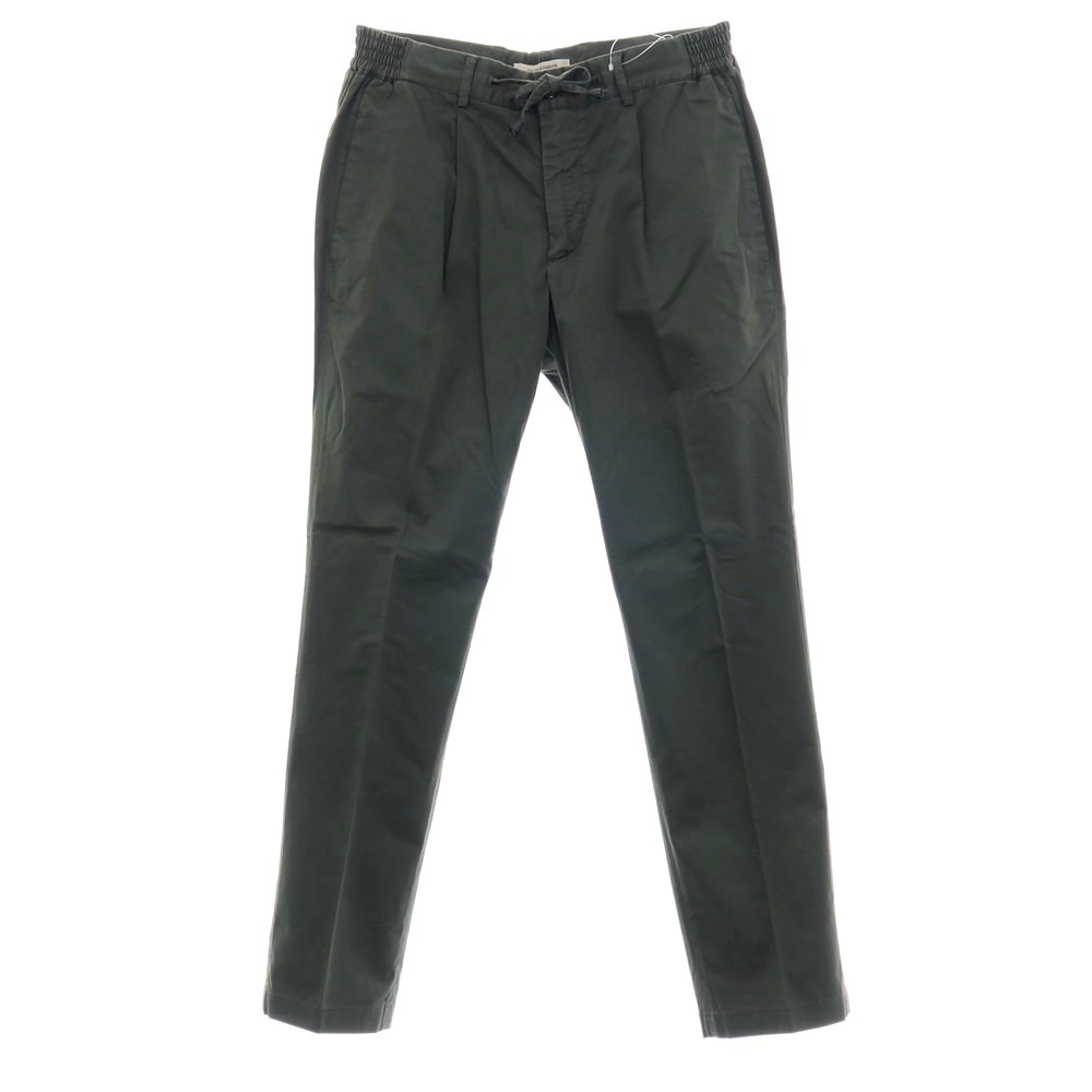 【SALE10%OFF/返品不可】【中古】ジャブス アルキヴィオ giab\u0027s ARCHIVIO MASACCIO 伸ばすこと綿織物 イージースラックスパンツ ダークグレイッシュオリーブ系【大いさ44】【S/S】【物質の状態序列付けるB】【メンズ】[APD]