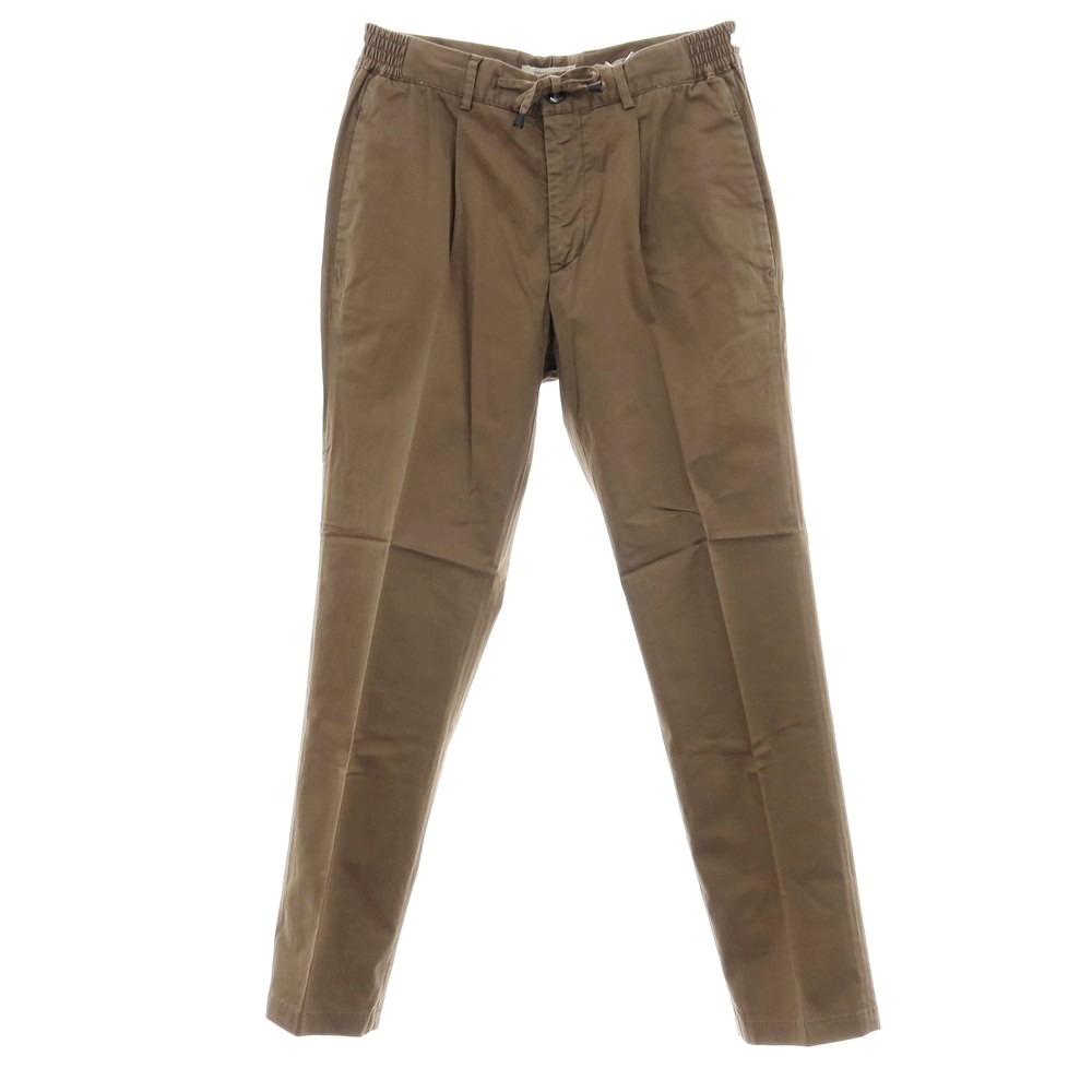 【SALE10%OFF/返品不可】【中古】ジャブス アルキヴィオ giab\u0027s ARCHIVIO MASACCIO 伸ばすこと綿織物 イージースラックスパンツ 赤銅色【大いさ44】【S/S】【物質の状態序列付けるB】【メンズ】[APD]