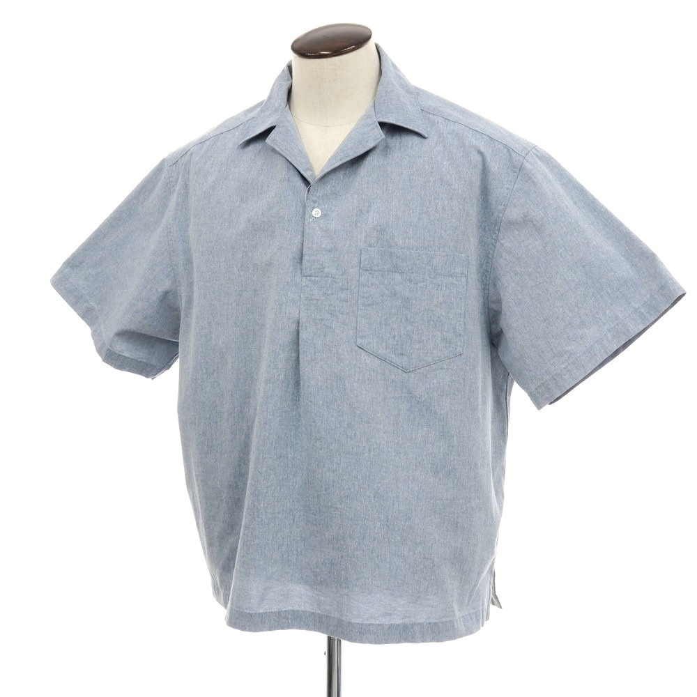 【中古】色合い kolor 綿織物ポリエステル 明けっ広げ色合い 半袖プルオーバー 米国海軍【大きさ3】【S/S】【物質の状態価値づけるB】【メンズ】[APD]