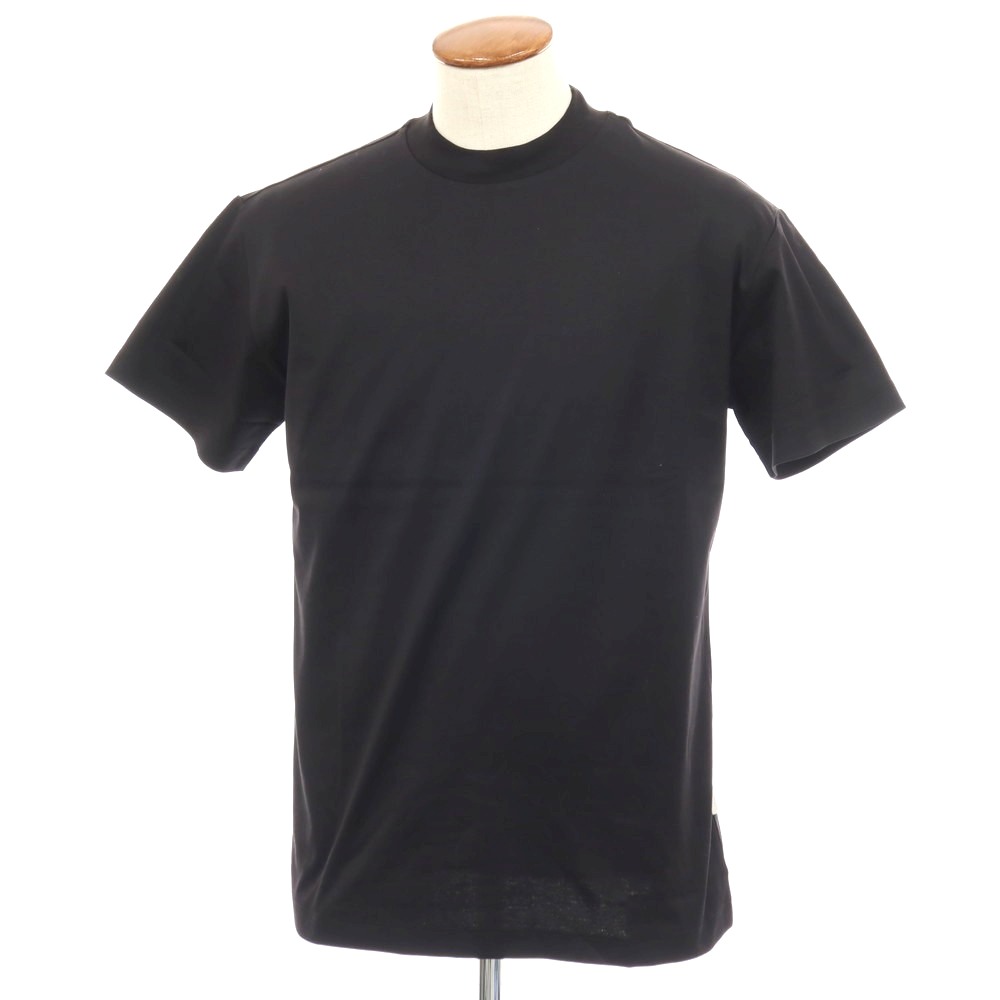 【SALE10%OFF/返品不可】【新品】ラルディーニ LARDINI 綿織物 半袖Ｔシャツ 黒いこと【大きさM】【S/S】【物質の状態位置づけるN】【メンズ】[APD]