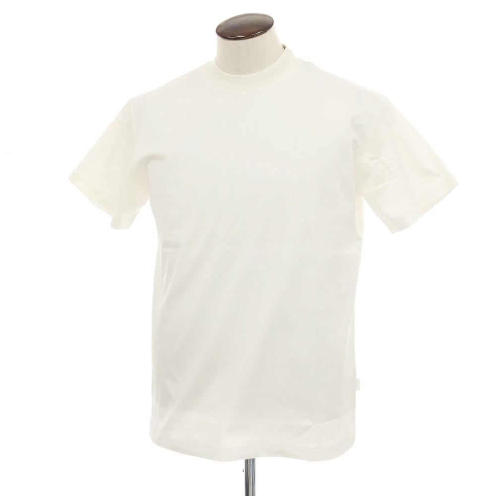 【SALE10%OFF/返品不可】【新品】ラルディーニ LARDINI 綿織物 半袖Ｔシャツ 白いこと【大きさL】【S/S】【物質の状態位置づけるN】【メンズ】[APD]