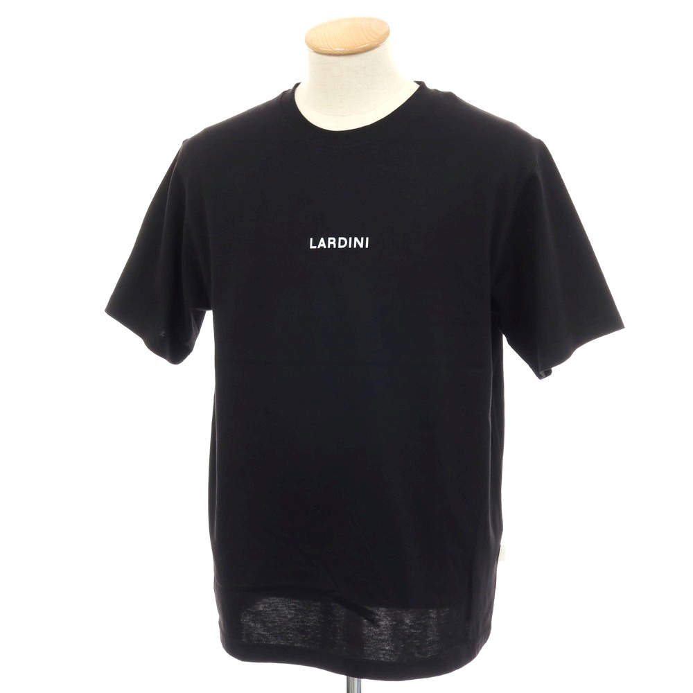 【楽天市場】【SALE10%OFF/返品不可】【新品】ラルディーニ LARDINI コットン クルーネック 半袖Tシャツ ブラック【サイズS ...