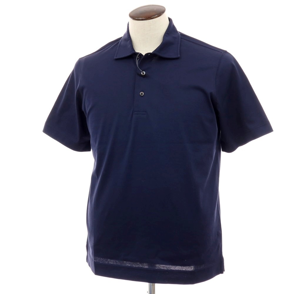 【新品】チルコロ1901 CIRCOLO 1901 コットン 半袖ポロシャツ ネイビー【サイズL】【S/S】【状態ランクN】【メンズ】 10,450円