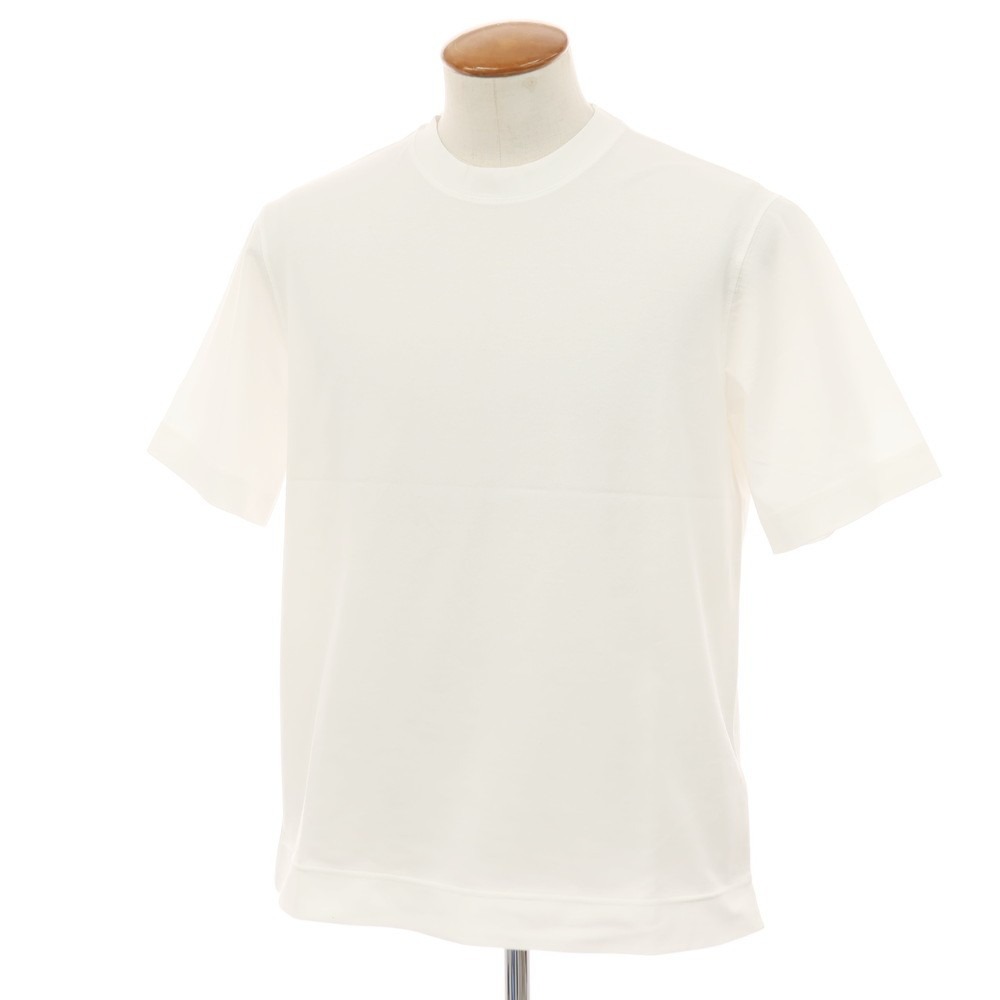 【新品】チルコロ1901 CIRCOLO 1901 ストレッチ コットン クルーネック 半袖Ｔシャツ ホワイト【サイズM】【S/S】【状態ランクN】【メンズ】
