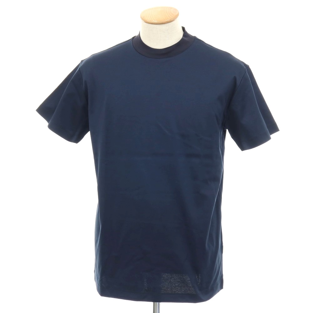 【新品】ラルディーニ LARDINI コットン 半袖Ｔシャツ ネイビー【サイズS】【S/S】【状態ランクN】【メンズ】[APD]
