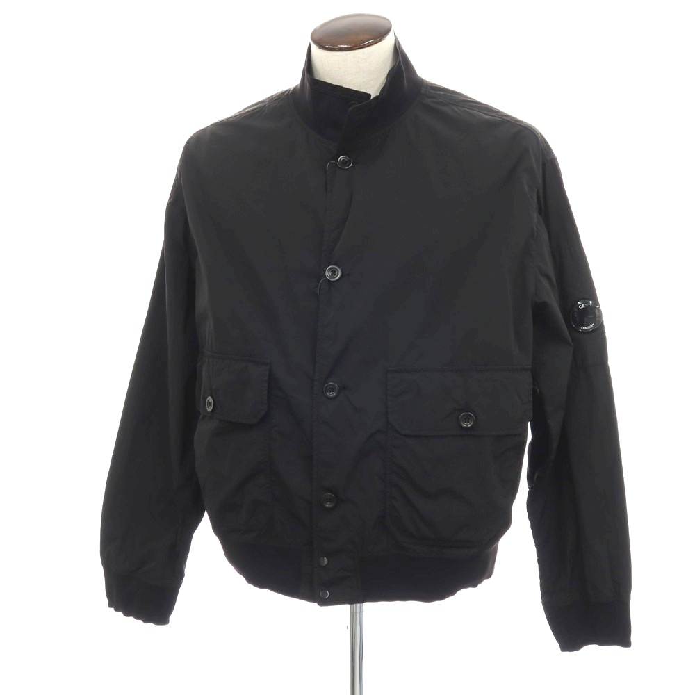 【新品】シーピーカンパニー C.P.Company ナイロン スイングトップ ブラック【サイズXL】【S/S】【状態ランクN】【メンズ】