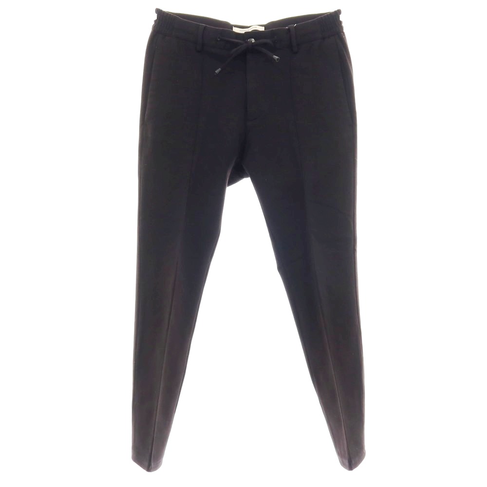 【中古】ジャブス アルキヴィオ giab's ARCHIVIO MASACCIO レーヨンナイロン カジュアルスラックスパンツ ブラック【サイズ44】【S/S/A/W】【状態ランクB】【メンズ】